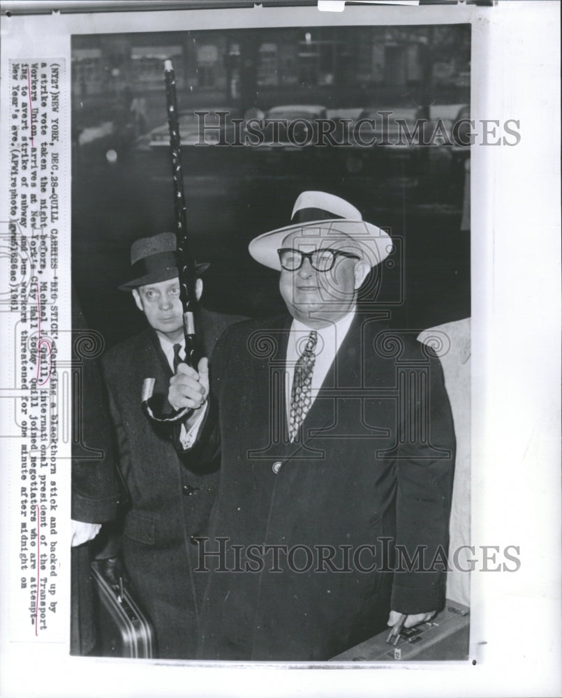 1961 Michael J. Quill President - Historic Images