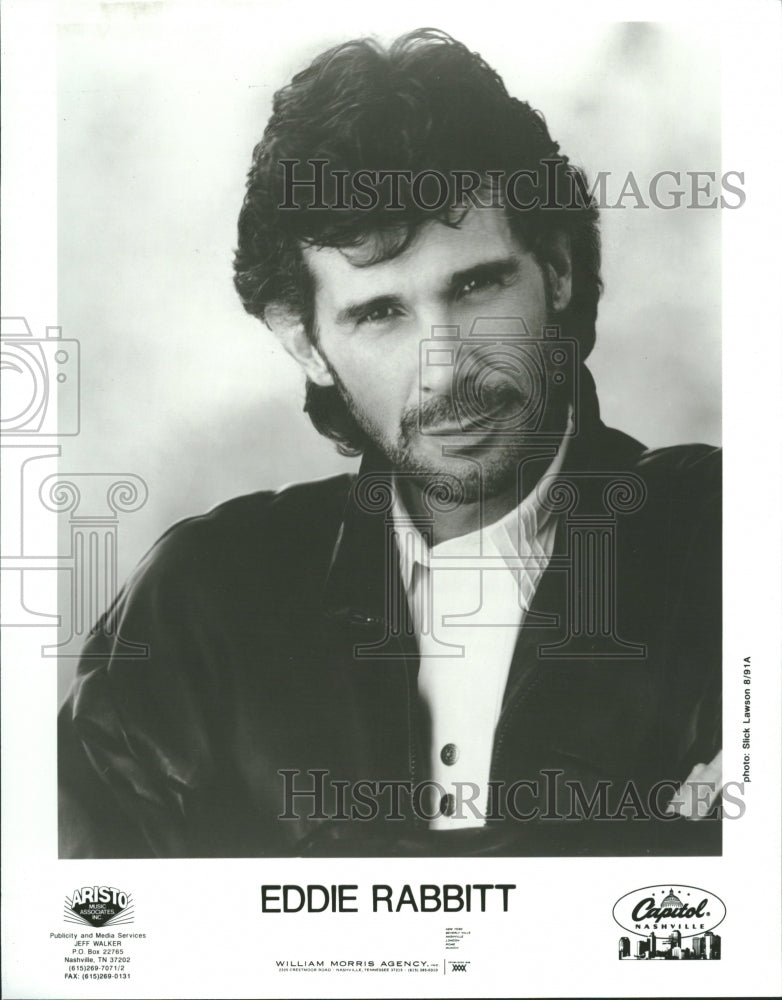 1992 Eddie Rabbitt singer songwrite music - Historic Images