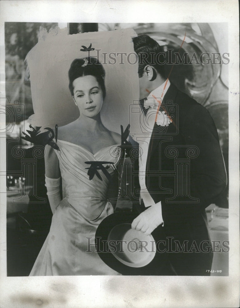 1959 Leslie Caron  French film actress Emmy - Historic Images