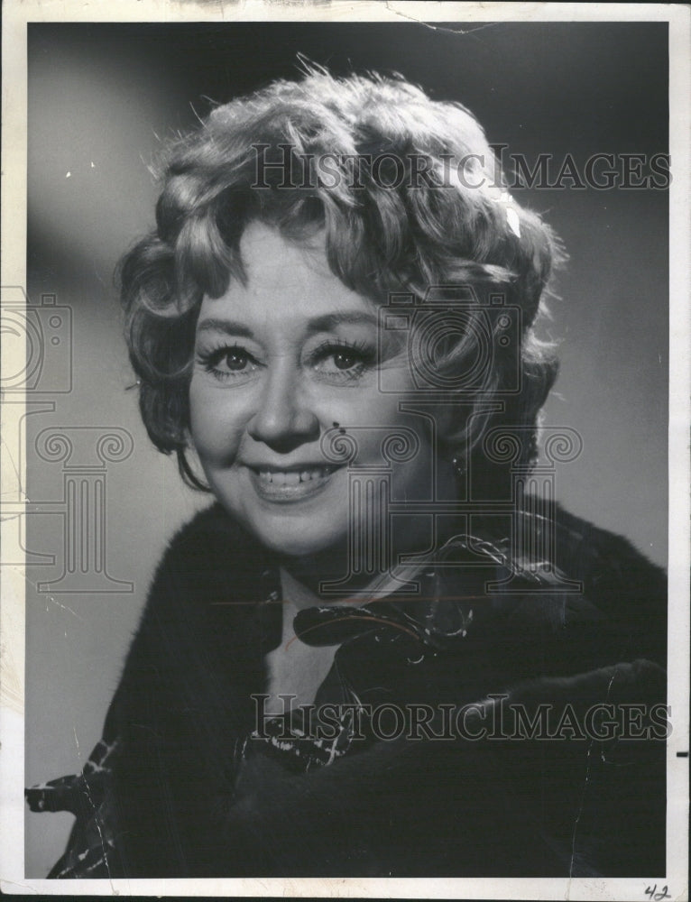 1972 Rose Joan Blondell Film Actress Mich - Historic Images