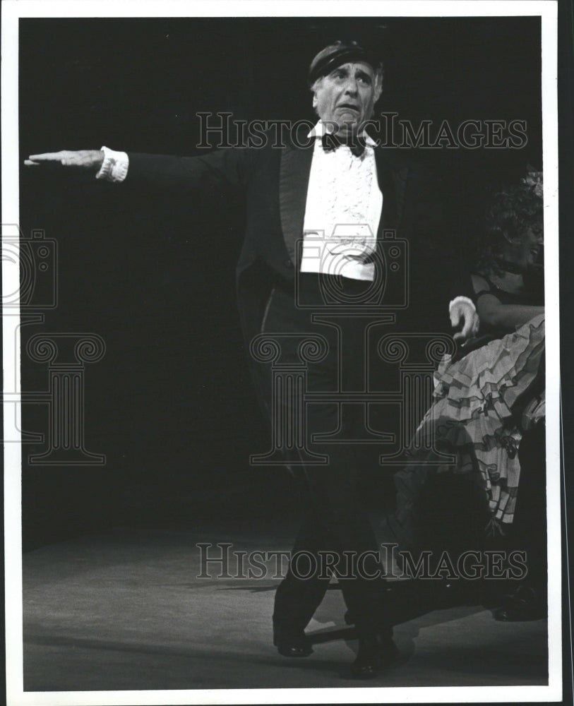 1984 Broadway Actor Woody Romoff Merry Wido - Historic Images