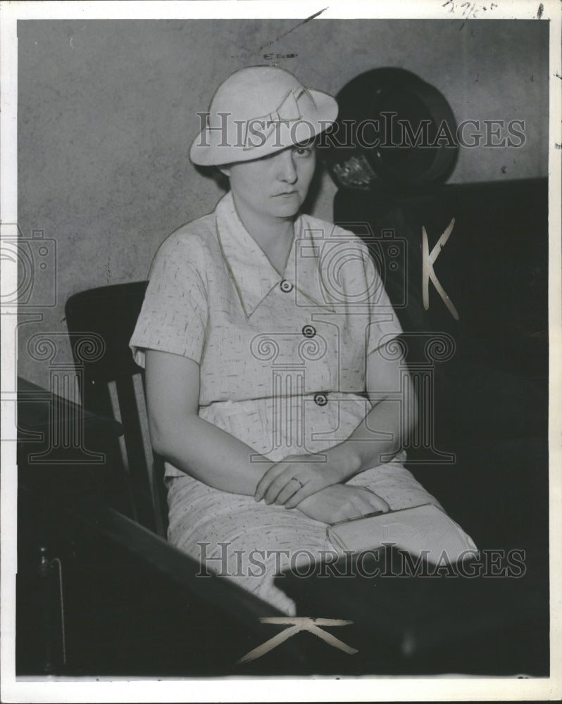 1935 Mrs Goodrich Gallaher Slayer judge - Historic Images