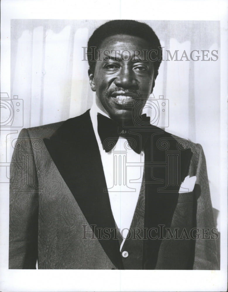 1978 Baritone Jazz Vocalist Joe Williams - Historic Images