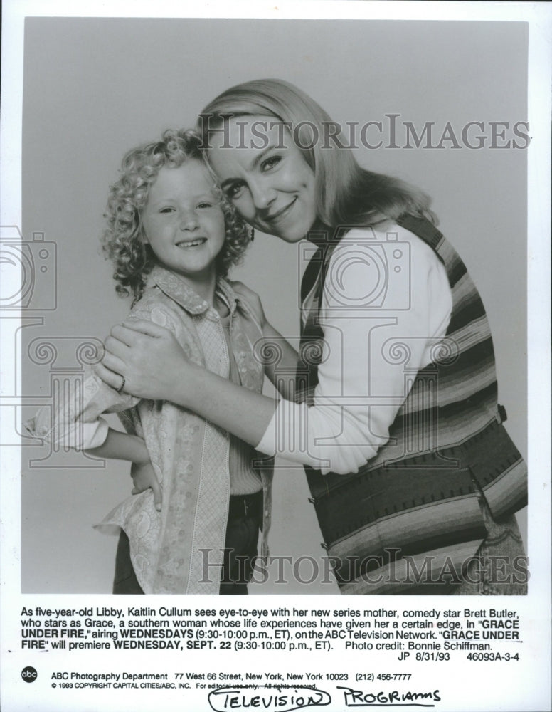 1993 Kaithlin Cullum Brett Butler Comedians - Historic Images