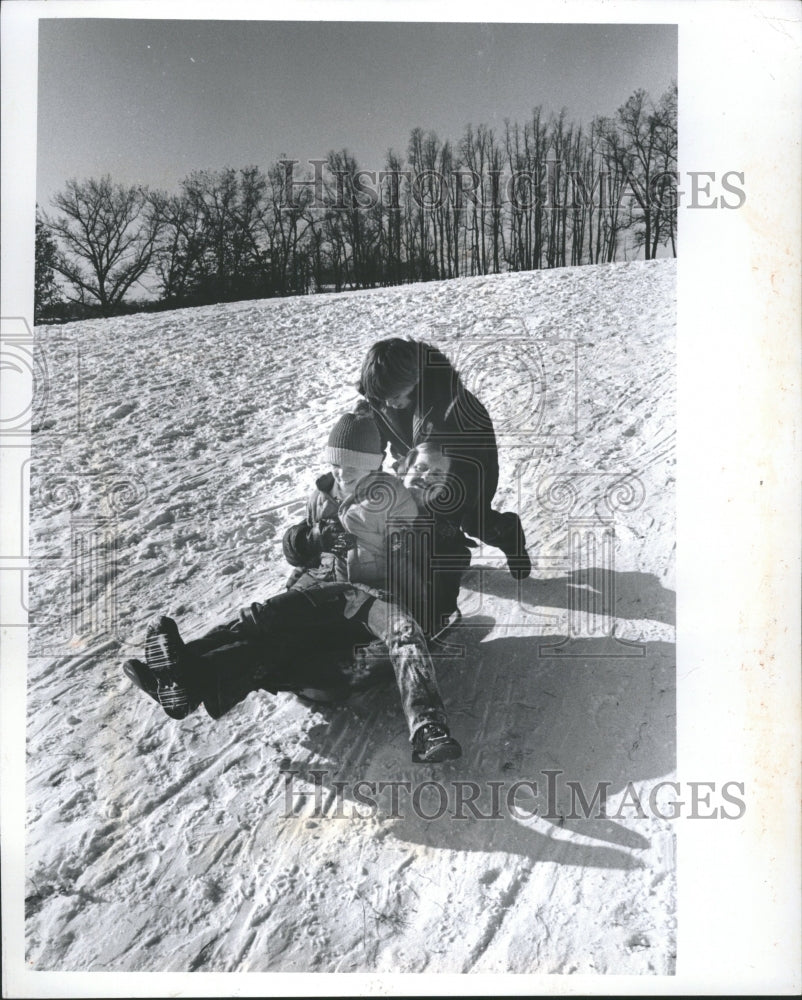 1976 Jeff Roberts Dan Alderson Sled School - Historic Images