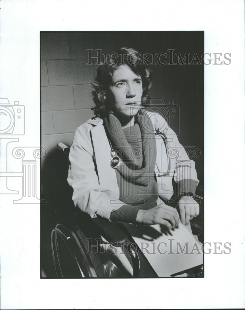 1987 Ann Dowd Doctor Drama Aids Normal Next - Historic Images