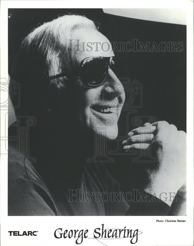 George Shearing Jazz Pianist Anglo-American - Historic Images
