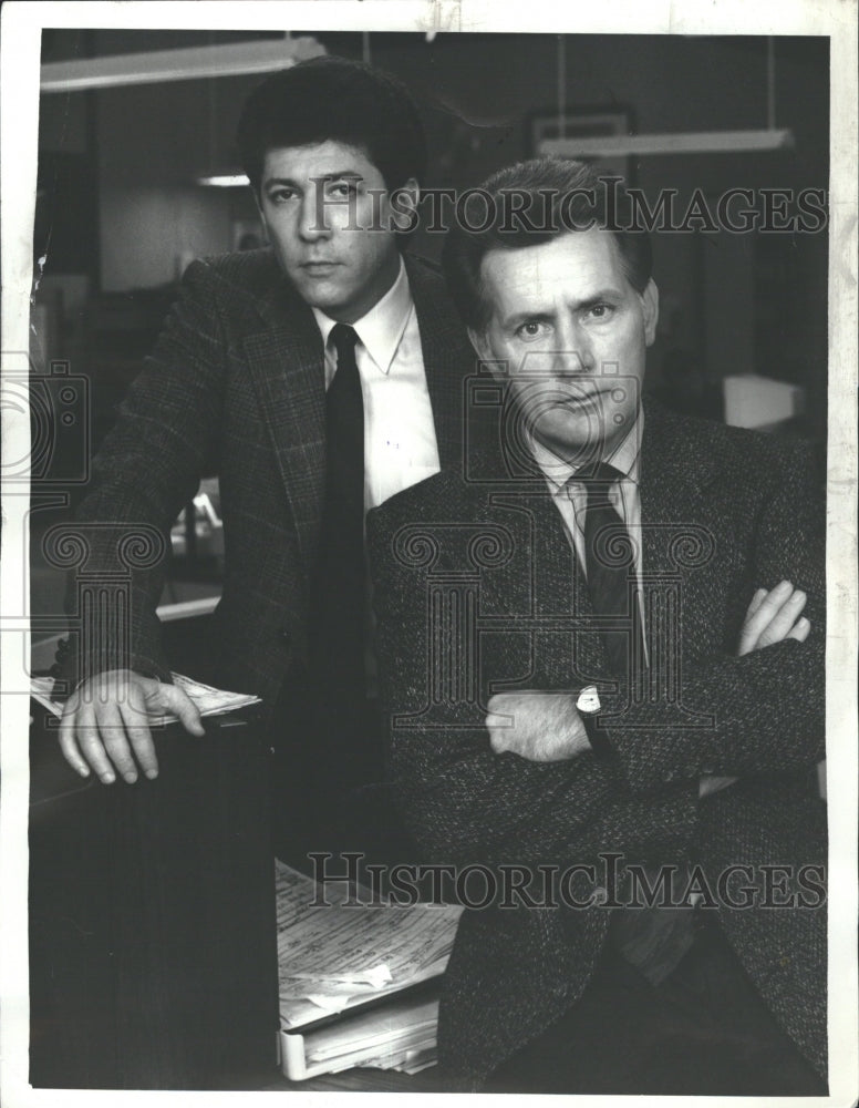 1989 Peter Riegert, and Martin Sheen - Historic Images