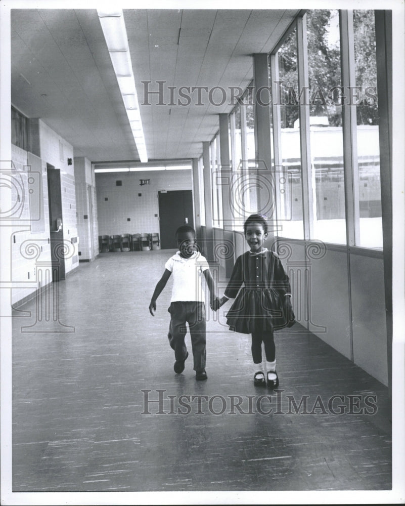 1961 Jamieson School Kevin Brown Ona Lewis - Historic Images