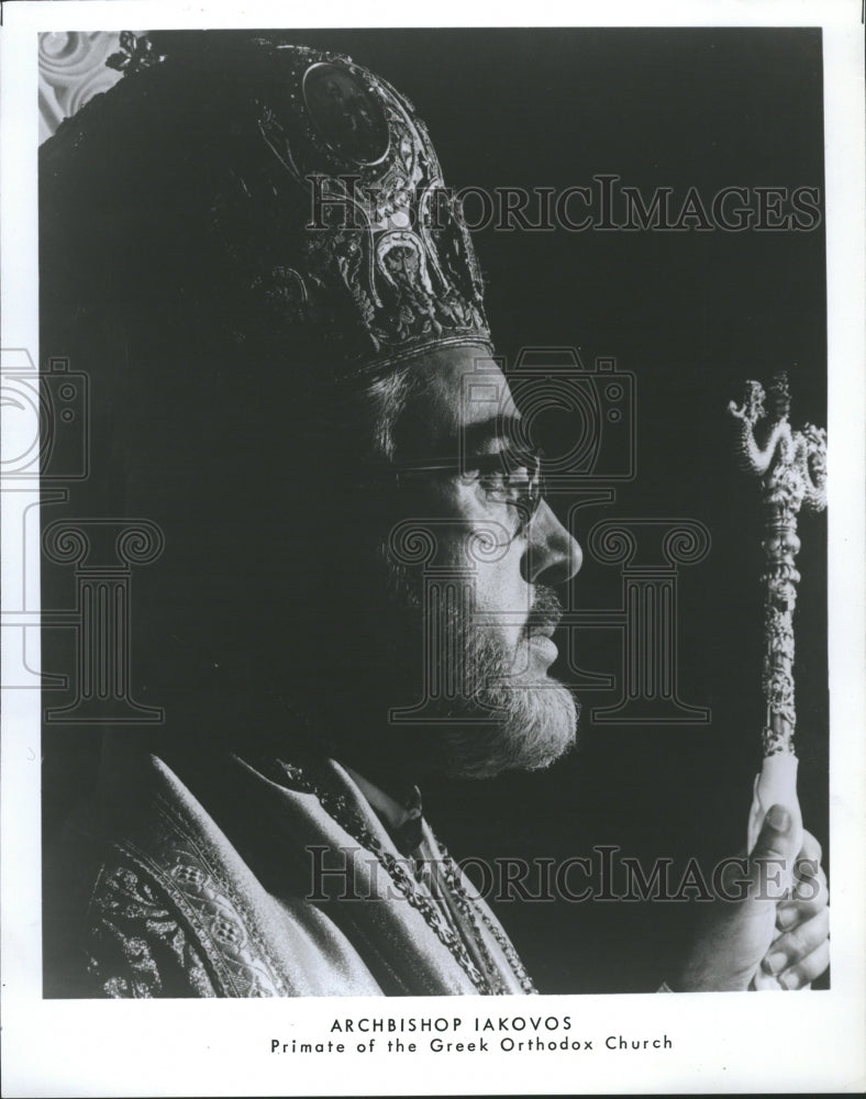 1978 Archbishop Iakovos Orthodox Church Pop - Historic Images