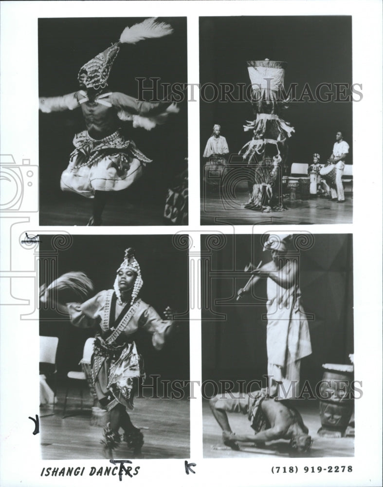 1994 Ishangi Dancers African Diaspora - Historic Images