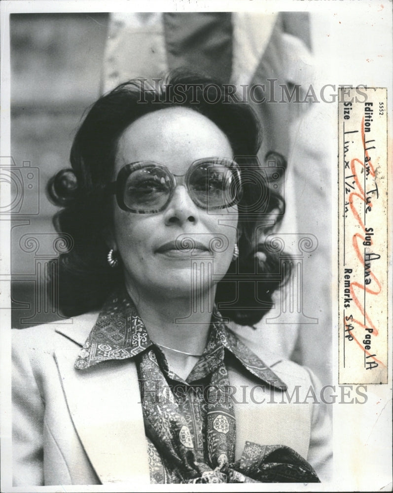 1978 Anna Diggs Taylor Wife Judge - Historic Images