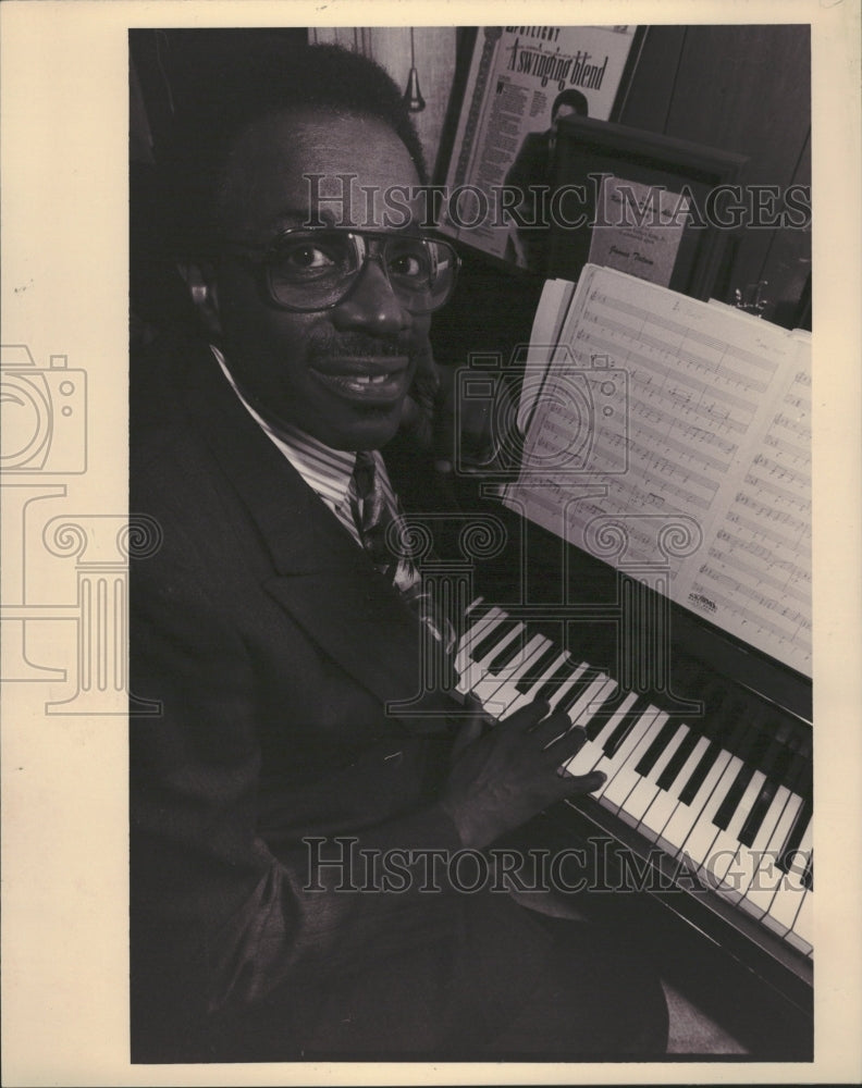 1994 James Tatum Musician Piano book Notes - Historic Images