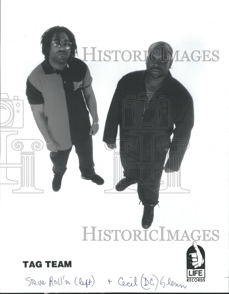 1993 Steve Rolln Cecil Glenn Tag Team Music - Historic Images