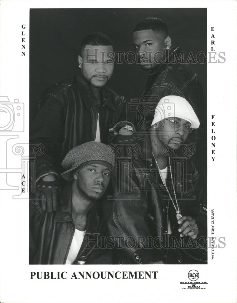 2002 Public Announcement RB Hip Hop Group - Historic Images