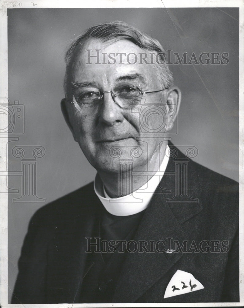 1937 Episcopal Detroit Minister Preference - Historic Images