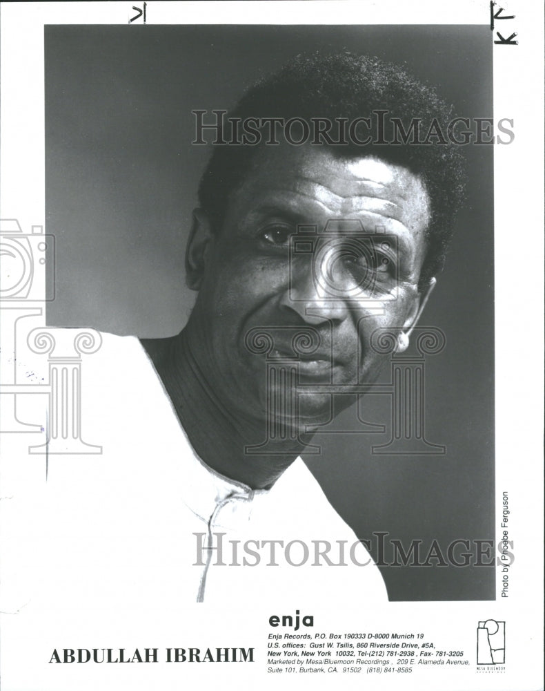 1991 Abdullah Ibrahim Musician Pianist Cape - Historic Images