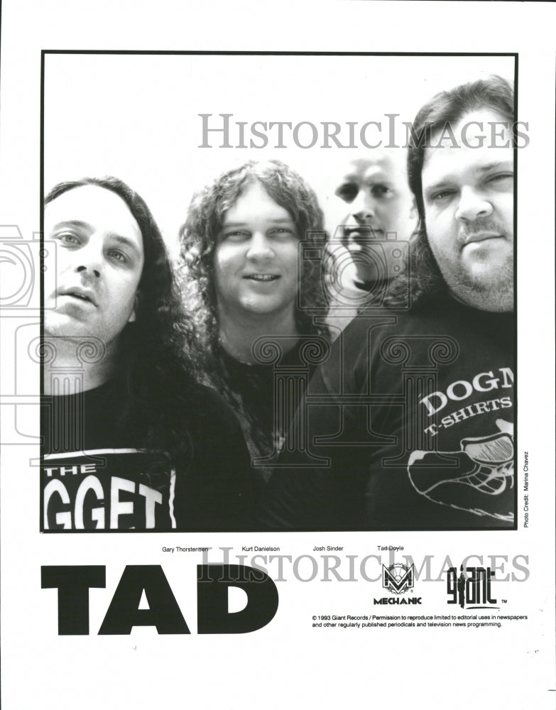 1993 Tad Gary Thorsterson Kurt Josh Sinder - Historic Images