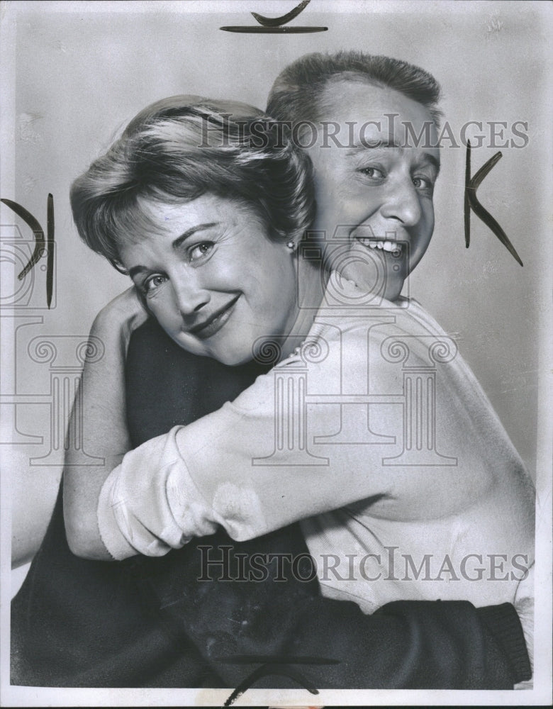 1959 George Gobel comedian Phyllis Avery US - Historic Images