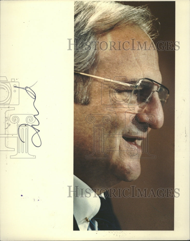 1985 Lee Iacocca Businessman Chrysler CEO - Historic Images