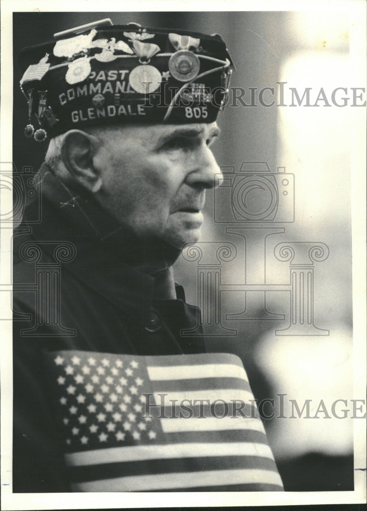 1977 Louis Brockman WWI Veterens Day - Historic Images