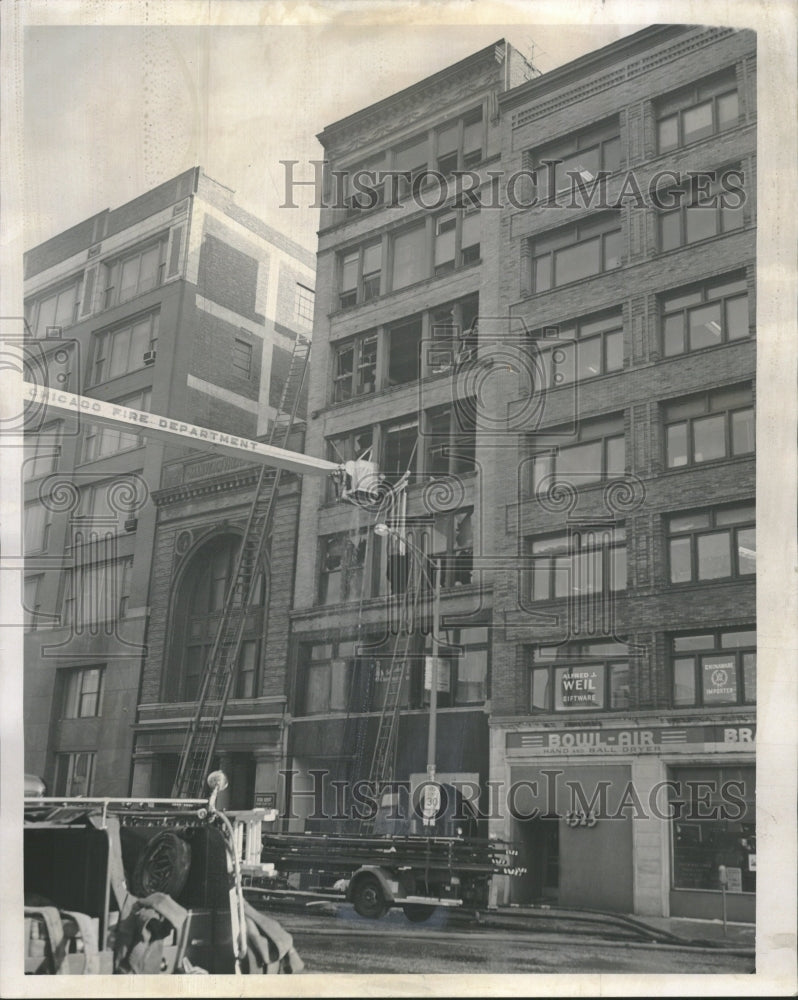 1962 Taj Mahal Building Michigan Accident - Historic Images