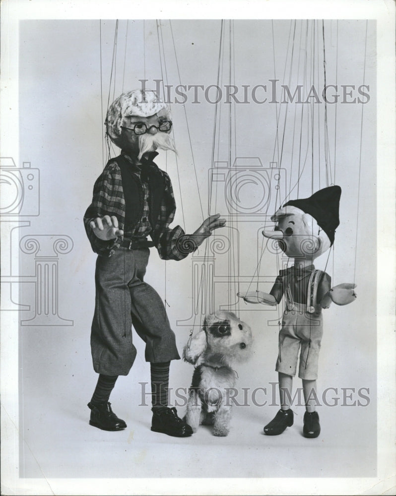 1967 Civic Theater Pinnochio Gheppeto Koko - Historic Images