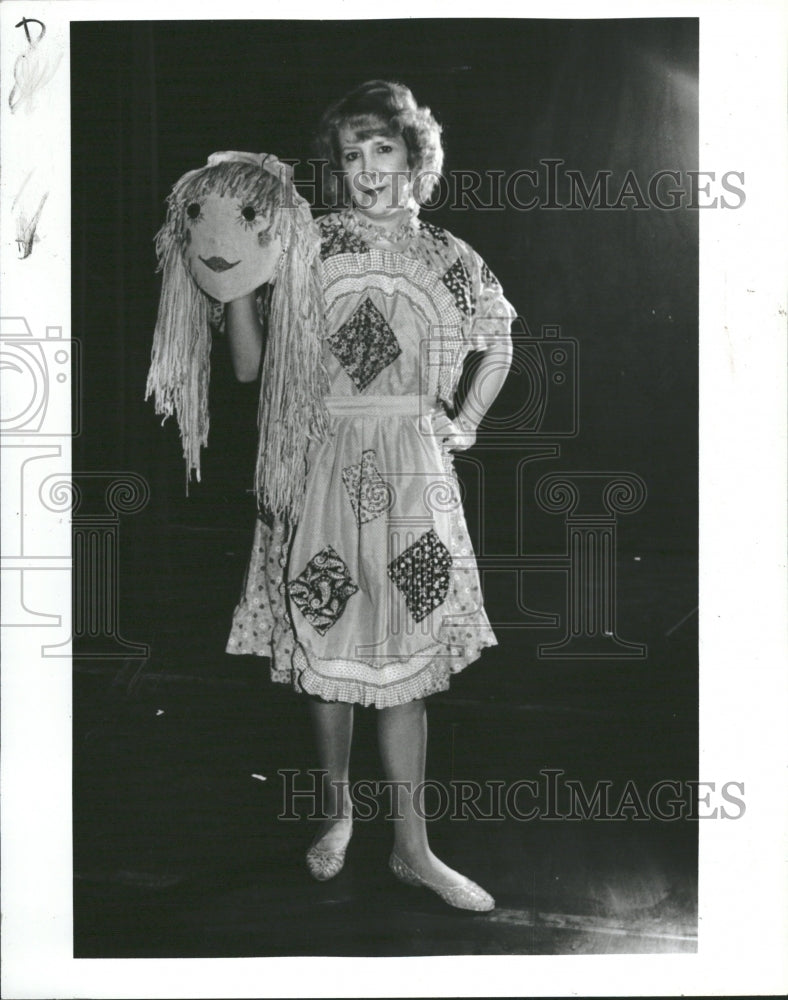 1985 Puppet Show Characters and Staff - Historic Images