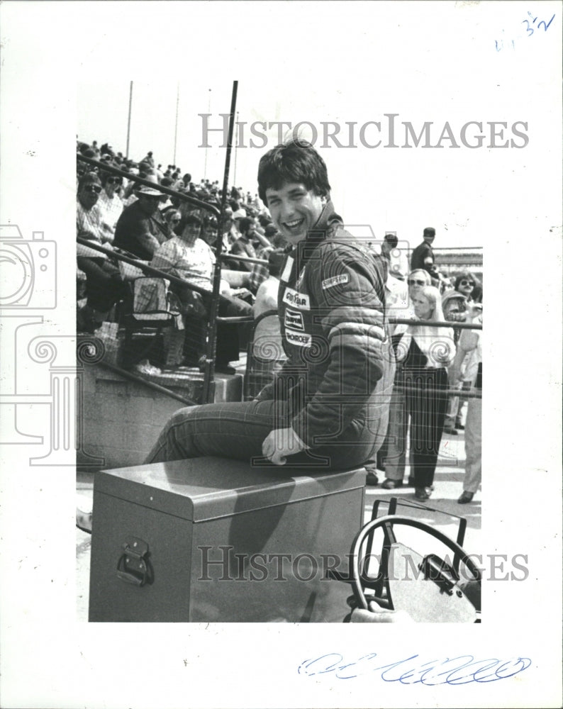 1981 Auto Racer Scott Brayton Seated - Historic Images