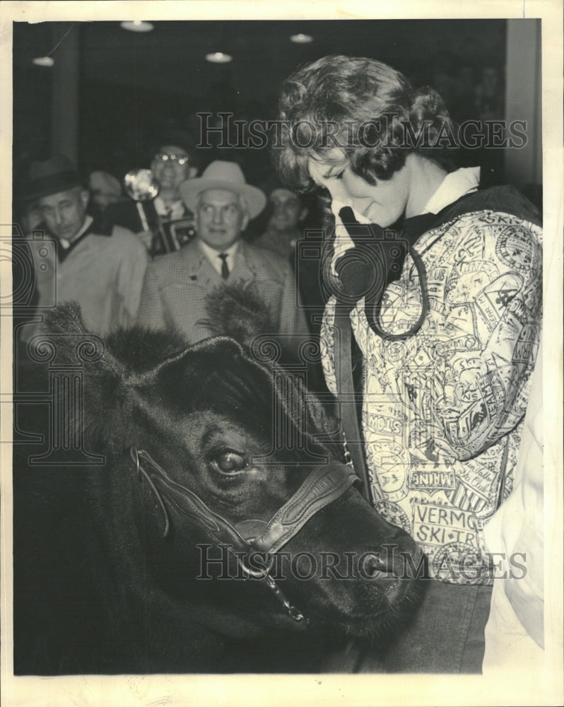 1964 Janet Perring Grand Champion Steer - Historic Images