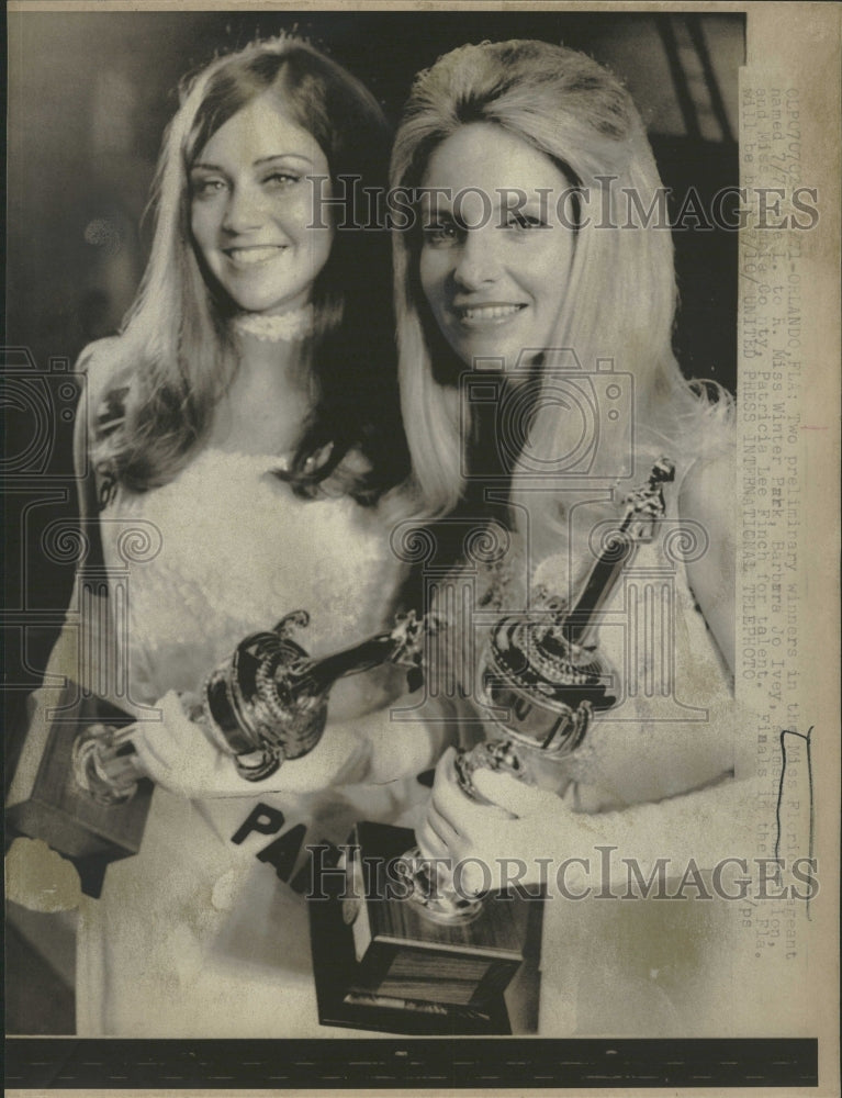 1971 Miss Florida Pageant Prelim Winners - Historic Images