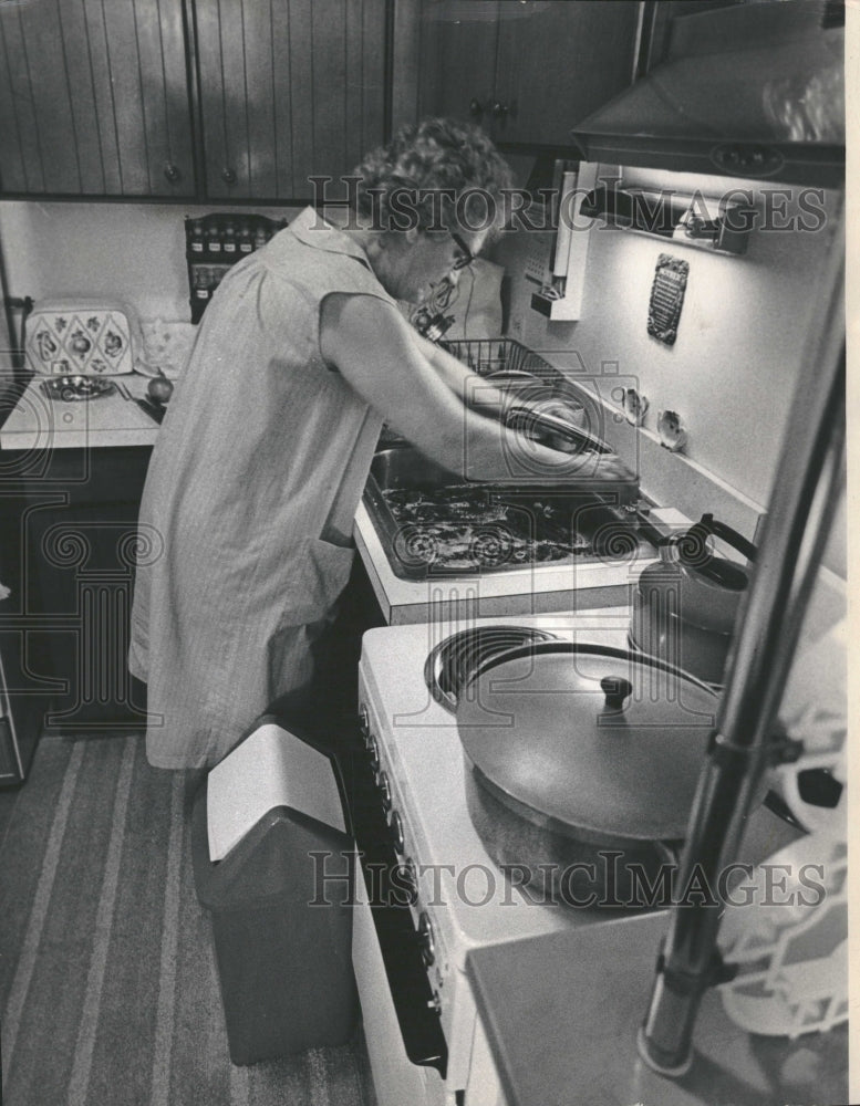 1972 Mrs Albert Marting Apartment Elderly - Historic Images