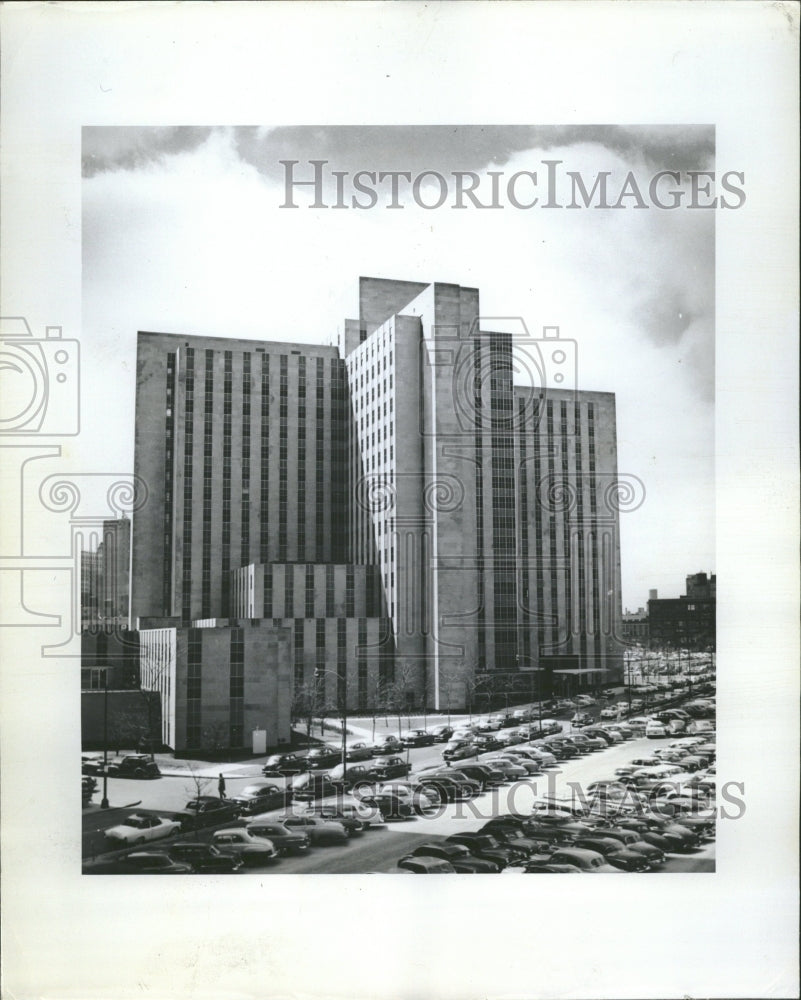 VA Research Hospital Exterior View - Historic Images