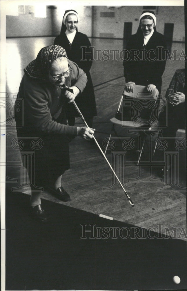 1978 Maryville Academy Senior Olympics Putt - Historic Images