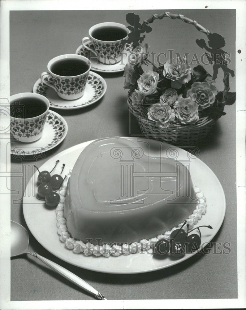 1971 Dessert/Valentine&#39;s Day - Historic Images