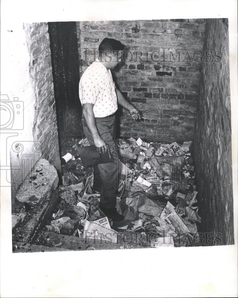 1961 Poor Sanitation At Public Housing - Historic Images