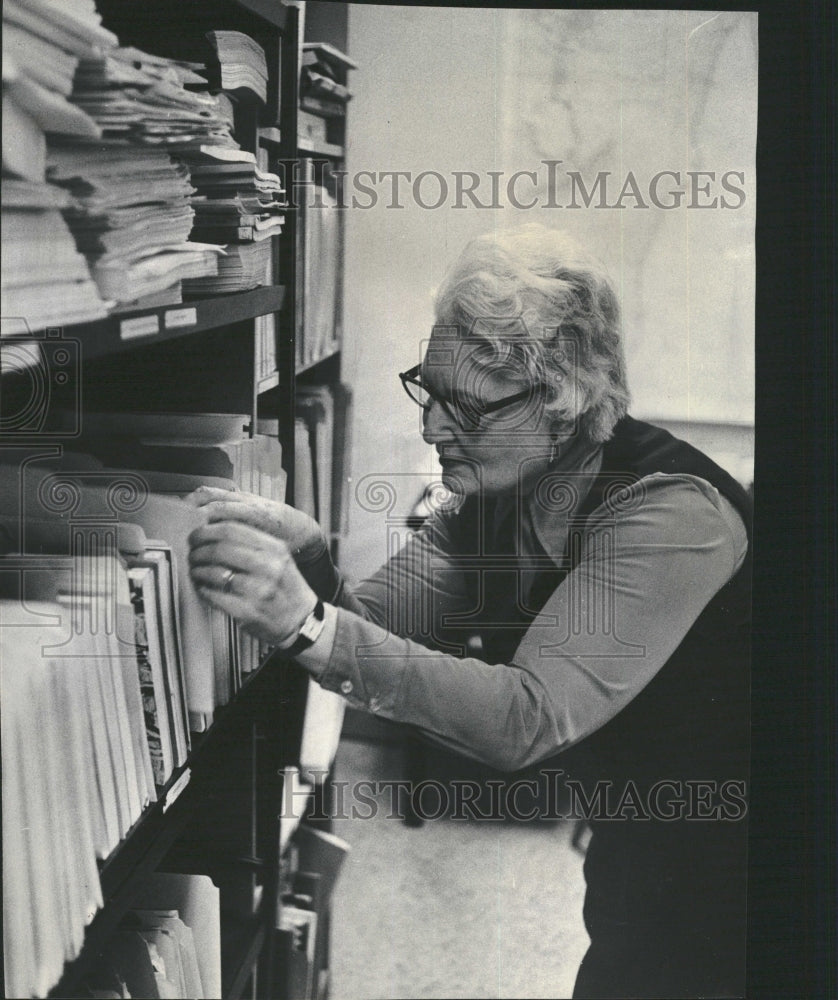 1973 Ethel Flood a Retired Senior Volunteer - Historic Images