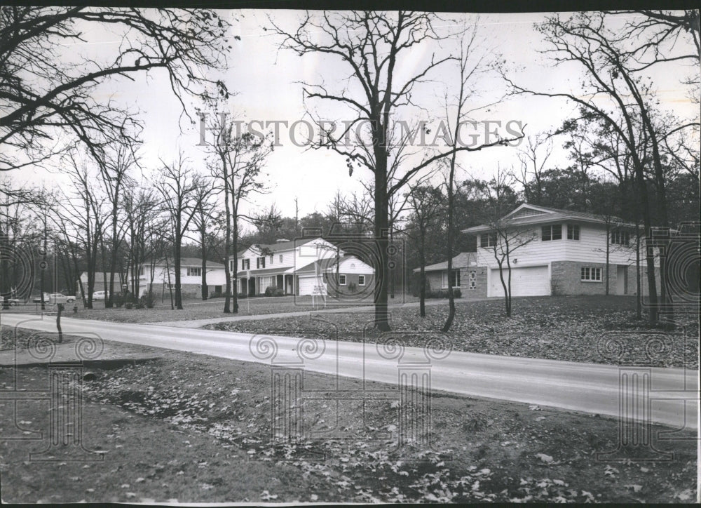 1960 New Home Construction &quot;The Woods&quot; - Historic Images