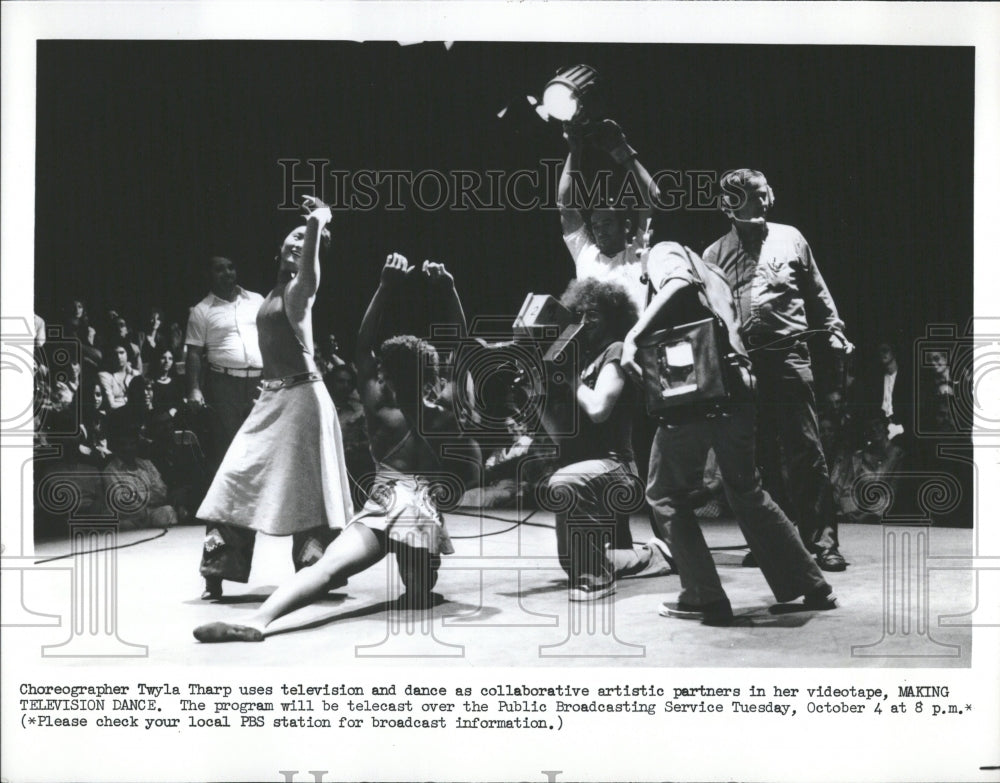 1977 Twyla Tharp &quot;Making Television Dance&quot; - Historic Images