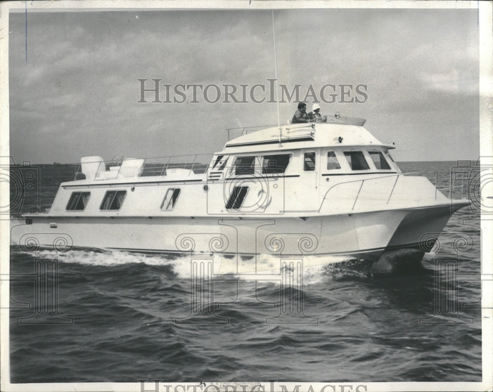 1972 A 57-ft fully equipped luxary yacht - Historic Images