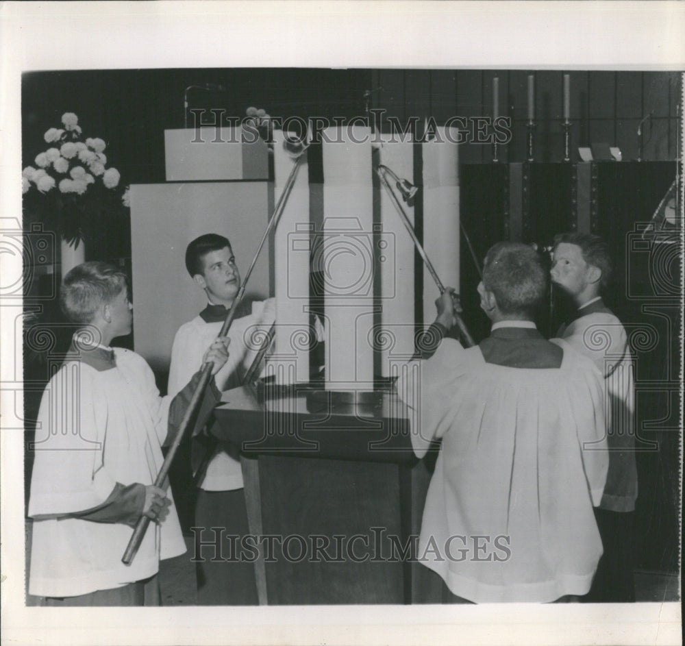 1962 Immanuel Lutheran Detroit Acolytes - Historic Images