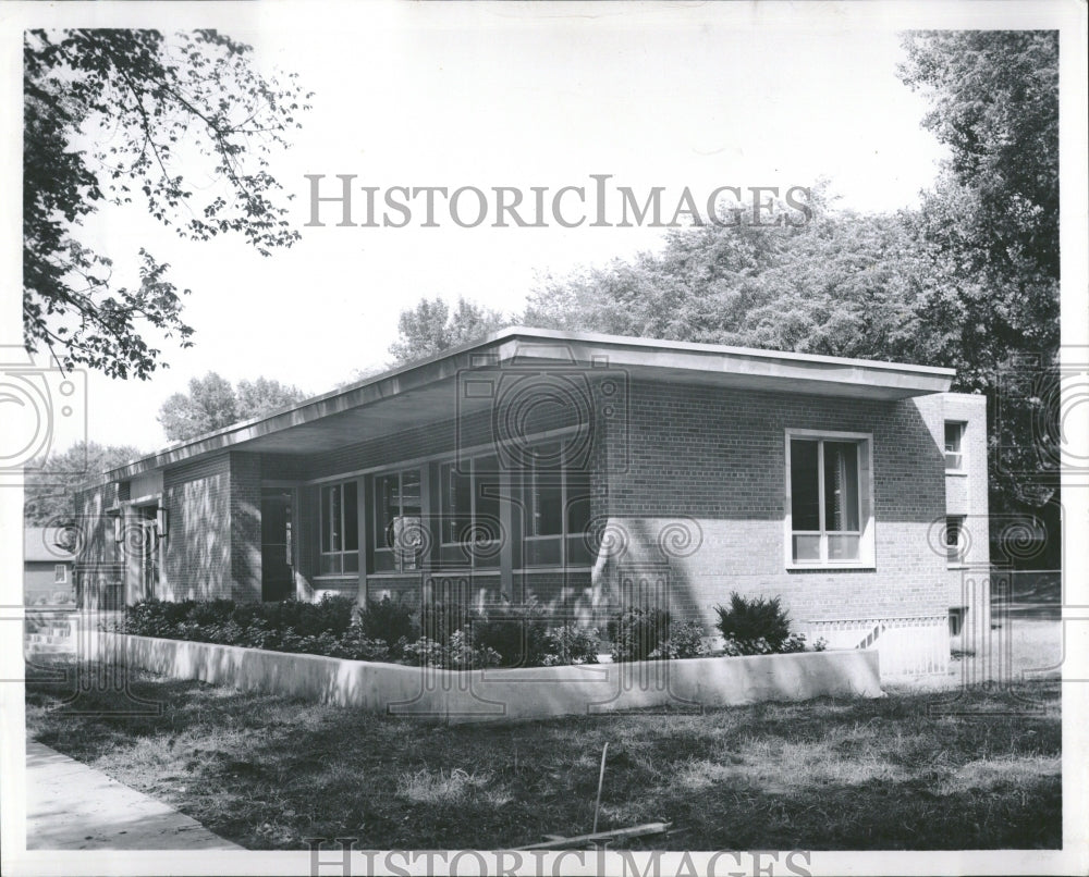 1955 Library building Chicago - Historic Images