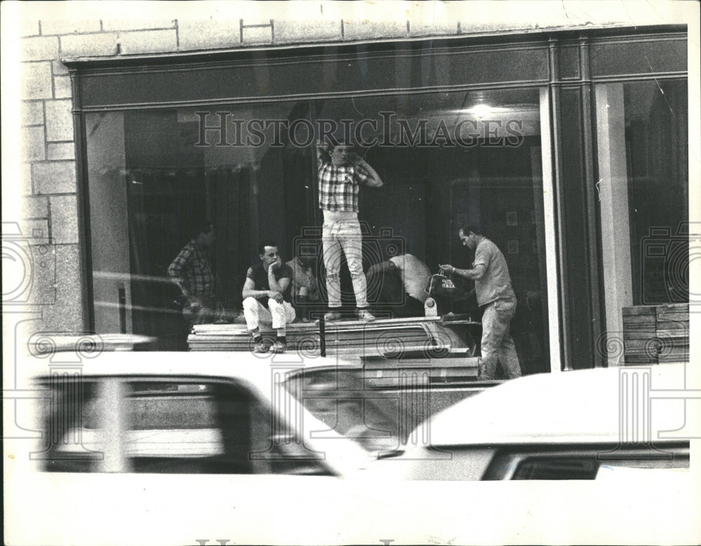 1966 Construction Workers/Girl Watching - Historic Images