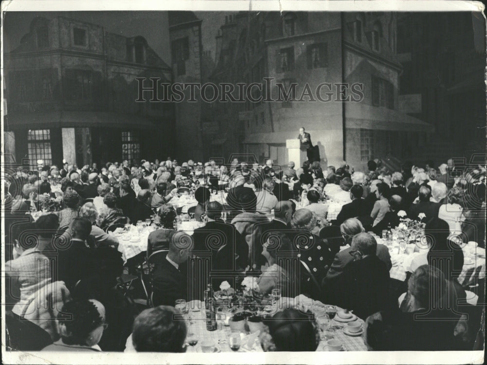 1967 Lyric Opera House Chicago Dinner Meet - Historic Images