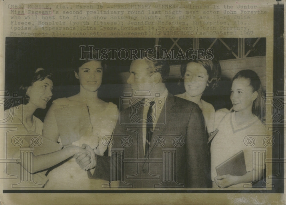 1962 Junior Miss Pageant Prelim Winners - Historic Images