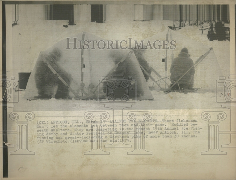 1975 Ice Fishing Festival - Historic Images