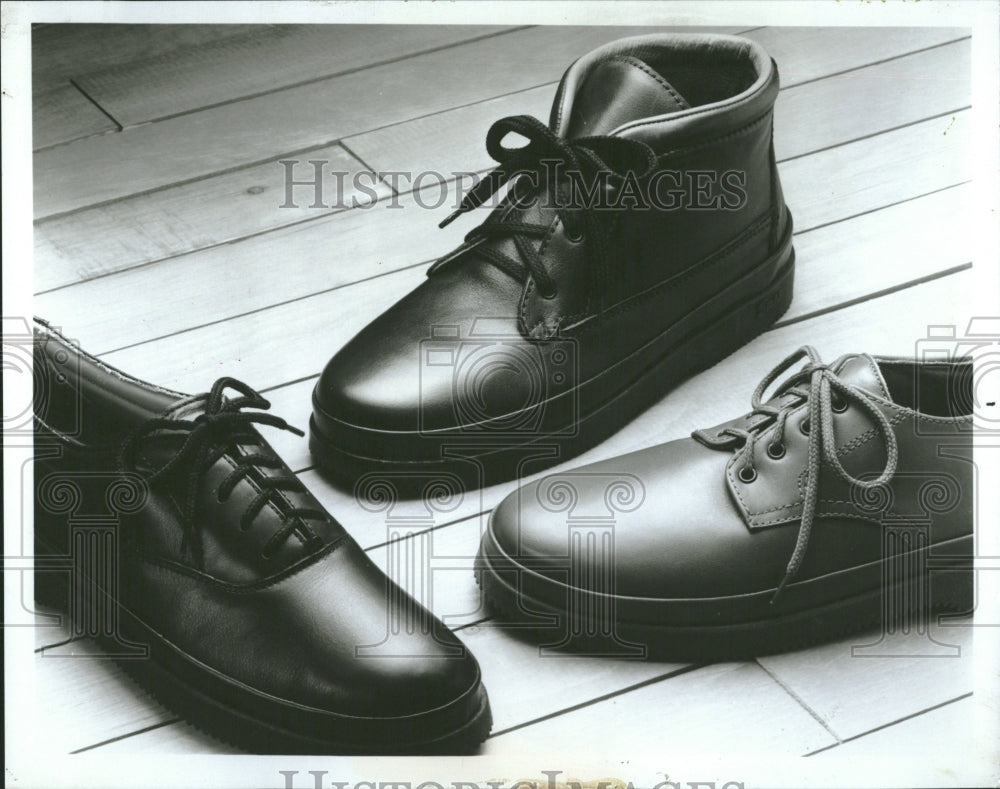 1985 Leather Shoes - Historic Images