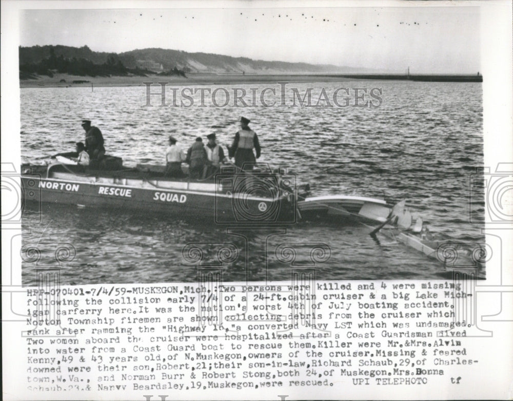 1959 Massacre in Lake Michigan - Historic Images