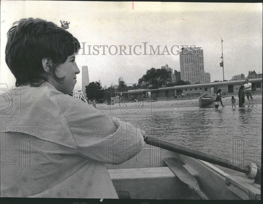 1970 Chris Cummins Lifeguard North Av Beach - Historic Images