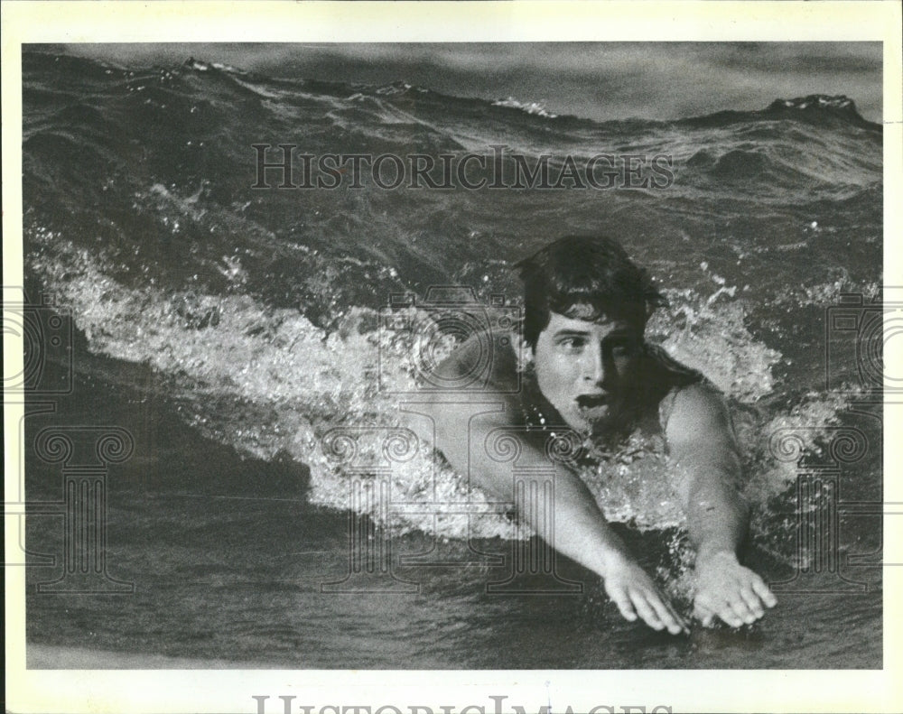 1983 Race United States Lifesaving Lifeguar - Historic Images